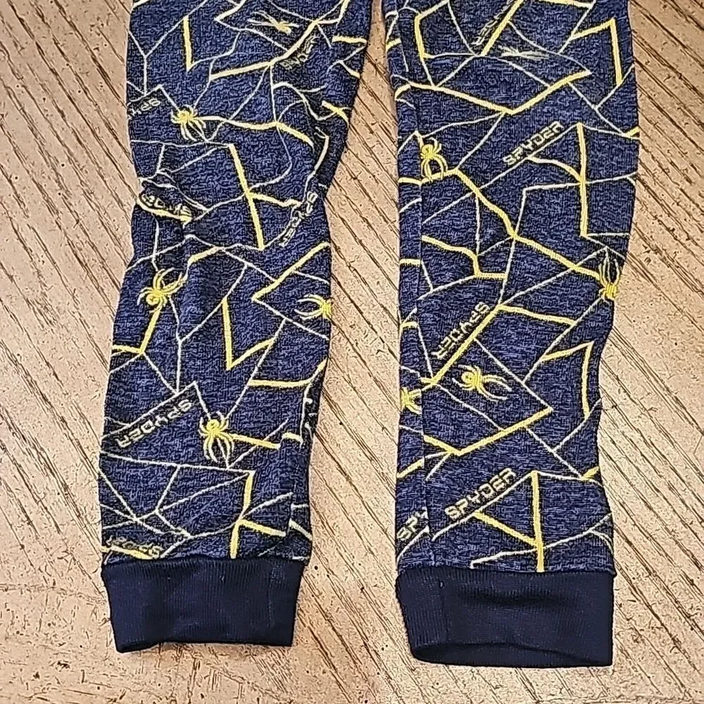 Boys long sleeve pj set size 7 Spyder